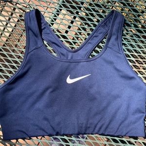 Nike Pro Classic Swoosh Bra; Women’s Medium-Support Non-Padded Sports Bra